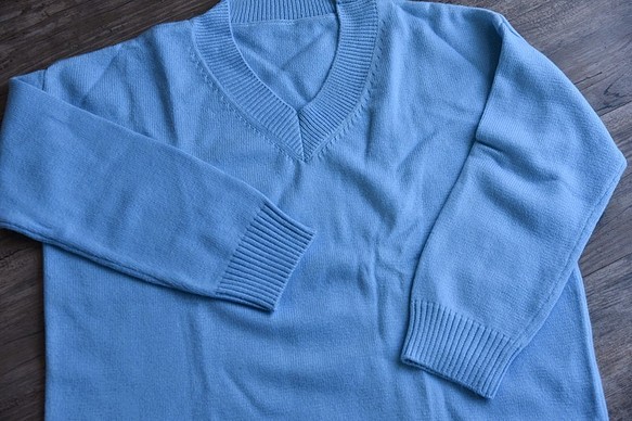 【受注製作】カシミアワンピース・セーター ニット オーダーメイド 豊富な色　LH 4237 1枚目の画像