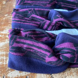 RATA❤️“蓬鬆❤️針織頭巾”❤️紫色 第1張的照片