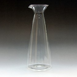手作りガラスのワインデキャンタ 1 1枚目の画像
