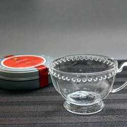手作りガラスのティーカップ 1 1枚目の画像