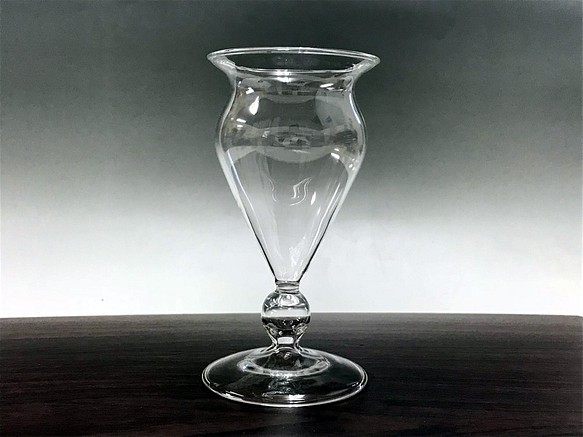 耐熱ガラスのシャンパングラス 1 1枚目の画像