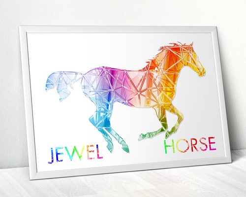 宝石馬 JEWEL HORSE 【A3アートポスター】