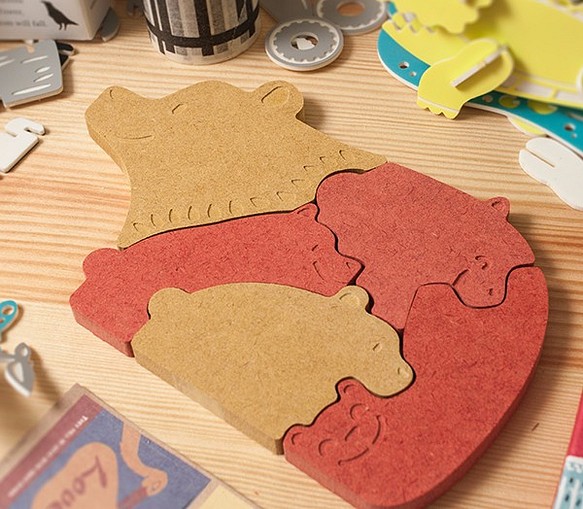【幼兒益智玩具】彩色環保木板┇熊熊嘛吉 第1張的照片