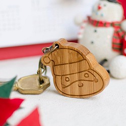 【聖誕節禮物】可愛鑰匙圈┇聖誕老人 第1張的照片