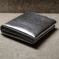 人とかぶらない財布をお求めの方へ Short Wallet v1.5 Silver 【受注製作】 1枚目の画像