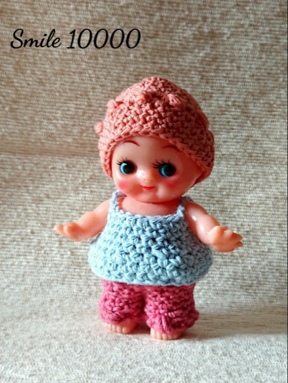 手編み キューピー着せ替え服 10 人形 たんぽぽ 通販 Creema クリーマ ハンドメイド 手作り クラフト作品の販売サイト