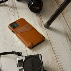 iPhone 12.12 Pro 極簡系列經典款皮革保護套 - 古銅棕 第1張的照片