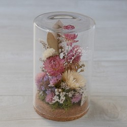 [誕生日プレゼント・結婚祝い] 送料無料 誕生月の天然石 flower garden (L)pink 1枚目の画像