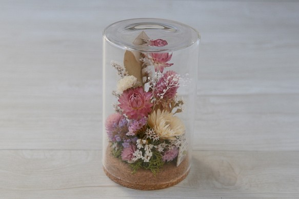 [誕生日プレゼント・結婚祝い] 送料無料 誕生月の天然石 flower garden (L)pink 1枚目の画像