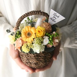 ガーベラの Flower basket (S) 1枚目の画像