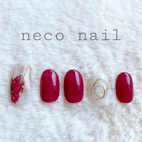 No 78 シアーレッド 赤ネイル ワイヤー ネイルチップ 送料無料 ネイルチップ ネイルシール Neco Nail Jewelry 通販 Creema クリーマ ハンドメイド 手作り クラフト作品の販売サイト