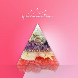 水晶能量塔 Orgonite | OC07 | 白水晶, 粉紅晶 第1張的照片