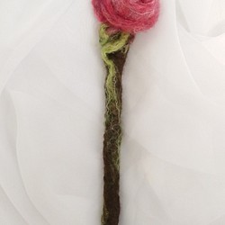 MUM默默羊毛氈手作筆套～每天在心中開朵花吧！ 第1張的照片