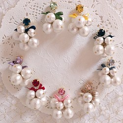 ◎泡泡珍珠耳環也可為禮品添加新的顏色 第1張的照片