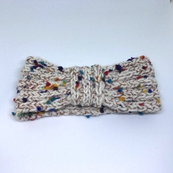 knit turban “pompon×alpacawool” 1枚目の画像