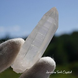 天然石レムリアンシードクリスタル約20g約57mm(セラ・ド・カブラル産)水晶ポイント[lem-211116-02] 1枚目の画像