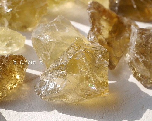 シトリン 黄水晶 原石 鉱石 鉱物-
