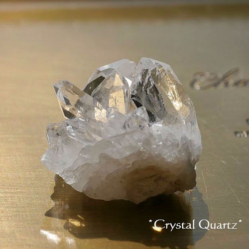 超透明美麗☆ブラジル産水晶クラスター 約6.1gミニサイズクリスタル