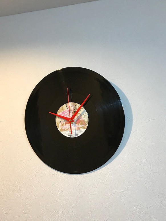レコード時計 1枚目の画像
