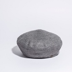 亞麻貝雷帽男士 #Charcoal 灰色 (17SSN-011) 第1張的照片