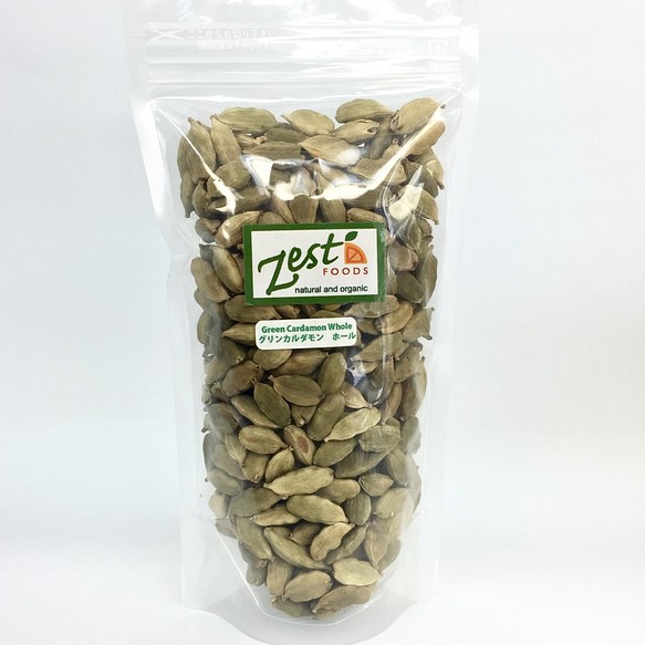 Zest Foods グリーンカルダモンホール Green Cardamon Whole 100g 調味料 スパイス ゼストフーズ 通販 Creema クリーマ ハンドメイド 手作り クラフト作品の販売サイト