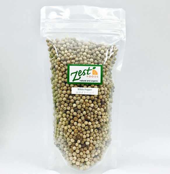 ホワイトペッパーホール White Pepper Whole 100g 調味料 スパイス ゼストフーズ 通販 Creema クリーマ ハンドメイド 手作り クラフト作品の販売サイト