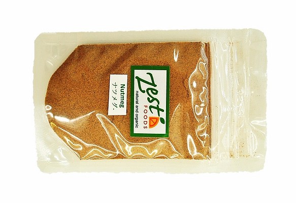 ナツメグパウダー Nutmeg Powder 1袋 20g　zest-foods 1枚目の画像