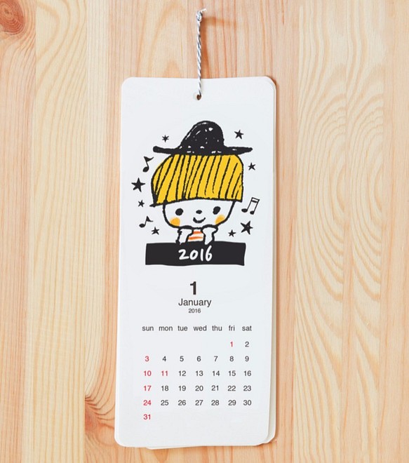 16年イラストカレンダーd カレンダー Satoshi Sugiura 通販 Creema クリーマ ハンドメイド 手作り クラフト作品の販売サイト