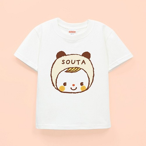 名前が入れられるｔシャツ 耳がかわいいシロクマちゃん 子供服 Satoshi Sugiura 通販 Creema クリーマ ハンドメイド 手作り クラフト作品の販売サイト