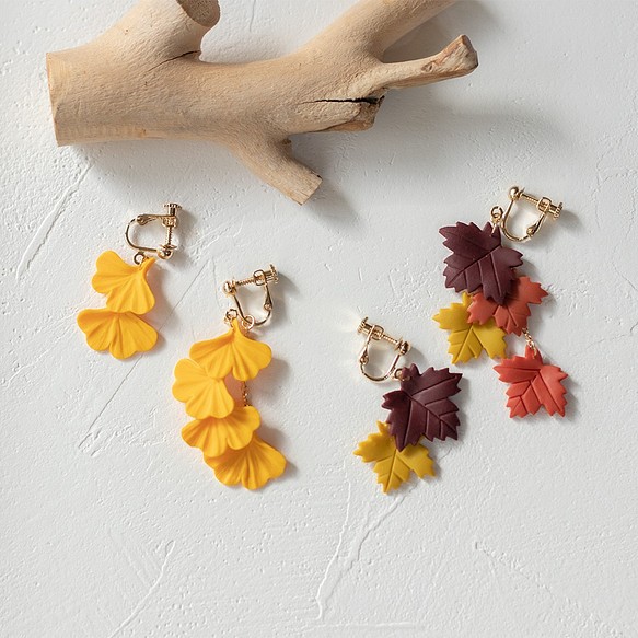限量10分秋季幸運袋：木葉和銀杏套裝 第1張的照片