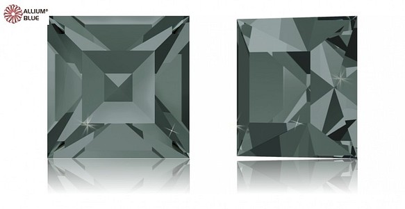 【スワロフスキー#4428】10粒 XILION Square 3mm ブラックダイアモンド (215) F 1枚目の画像