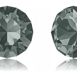 【スワロフスキー#1088】10粒 XIRIUS チャトン PP21 ブラックダイアモンド (215) F 1枚目の画像