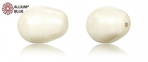 【スワロフスキー#5821】3粒 Pear-shaped パール 11x8mm クリームローズ パール (001621) 1枚目の画像