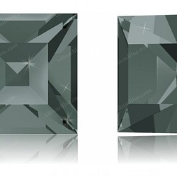 【スワロフスキー#4428】360粒 XILION Square 6mm ブラックダイアモンド (215) F 1枚目の画像