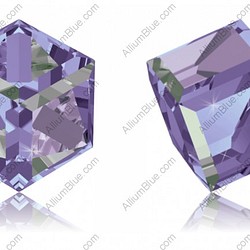 【スワロフスキー#4841】288粒 Angled Cube 4mm クリスタル・ビトレール・リト Z (001VLZ) 1枚目の画像