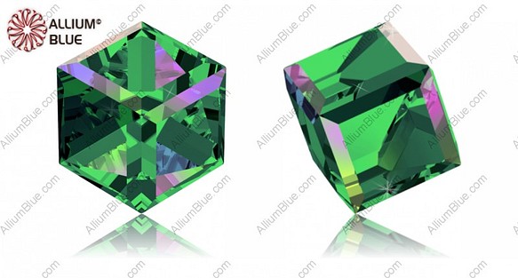 【スワロフスキー#4841】72粒 Angled Cube 8mm クリスタル・ビトレール・メディアム Z (001VM 1枚目の画像