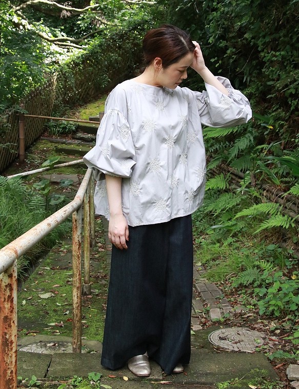 ❤️好評❤️ CLANE CHEMICAL LACE SALOPETTE PANTS prueba