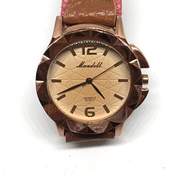 限定企画❗️【選べる本革腕時計】好きな革ベルトを選んで、自分だけの“オシャレ”腕時計を見つける ー大きめフェイス 1枚目の画像