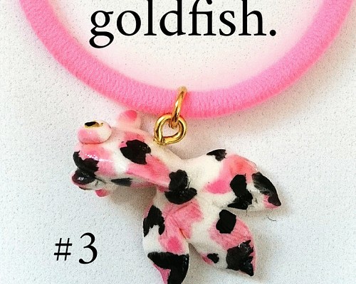 goldfish #3.金魚のブレスレット