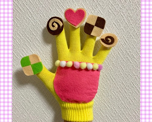 ふしぎなポケット手袋シアター おもちゃ・人形 rohi 通販｜Creema ...