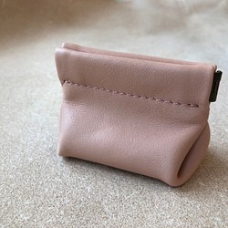 彈片零錢包-粉色 第1張的照片