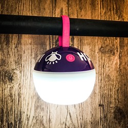 ホタルノオシリ LEDランタン 紫ピンク 1枚目の画像