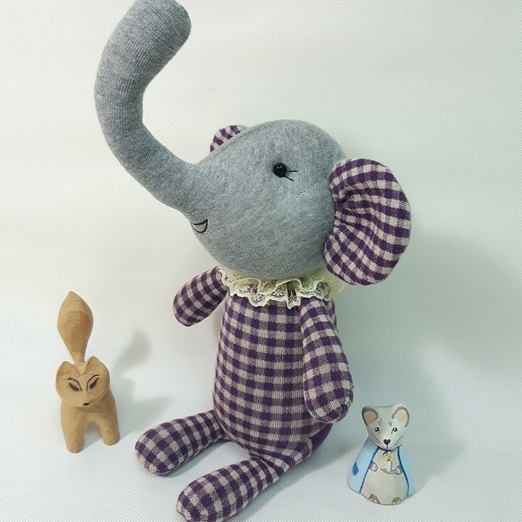 暖かい靴下人形doll_warm elephant_elephant 1枚目の画像