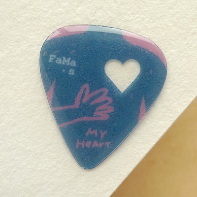 FaMa s Pick吉他彈片 空心 心不空 第1張的照片