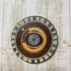 木製　ウッドパーツ　ヴィンテージ　時計　⑥ 1枚目の画像