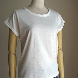 【型紙+作り方】シンプルTシャツ　レディースS～３L 1枚目の画像