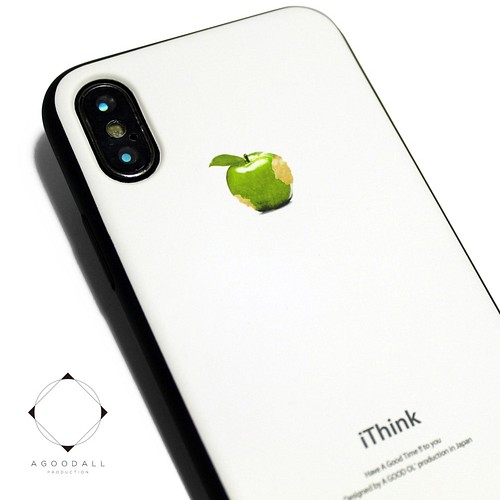 Iphonexケース Iphonexsケース レザーケースカバー オフホワイト 青リンゴ X Xs Iphoneケース カバー A Good All 通販 Creema クリーマ ハンドメイド 手作り クラフト作品の販売サイト