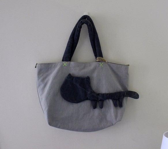 黑貓包 [black cat] bag [booboohug*布布抱抱夢中動物園 ] 第1張的照片