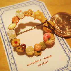 ミニチュアクッキーのブローチ 1枚目の画像