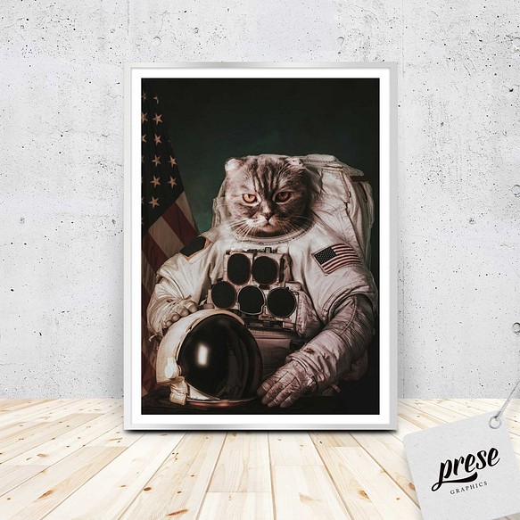 猫の宇宙飛行士、キャット・アストロノート 1枚目の画像